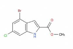 Methyl 4-bromo-6-chloro-1h-indole-2-carboxylate