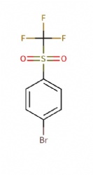 1-bromo-4-((trifluoromethyl)sulfonyl)benzene