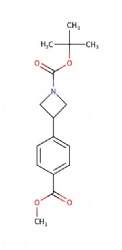tert-butyl 3-(4-(methoxycarbonyl)phenyl)azetidine-1-carboxylate