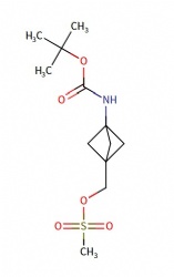 (3-((tert-butoxycarbonyl)amino)bicyclo[1.1.1]pentan-1-yl)methyl methanesulfonate