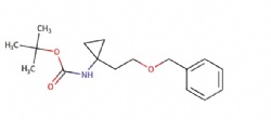 tert-butyl (1-(2-(benzyloxy)ethyl)cyclopropyl)carbamate