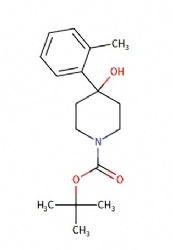 tert-butyl 4-hydroxy-4-(o-tolyl)piperidine-1-carboxylate