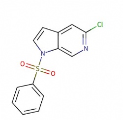 5-chloro-1-(phenylsulfonyl)-1H-pyrrolo[2,3-c]pyridine