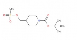tert-butyl 4-(((methylsulfonyl)oxy)methyl)piperidine-1-carboxylate
