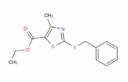 ethyl 2-(benzylthio)-4-methylthiazole-5-carboxylate