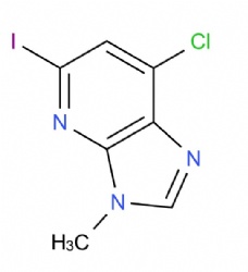 7-chloro-5-iodo-3-methyl-3H-imidazo[4,5-b]pyridine