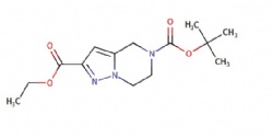 5-(tert-butyl) 2-ethyl 6,7-dihydropyrazolo[1,5-a]pyrazine-2,5(4H)-dicarboxylate
