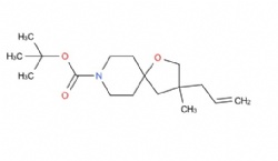 tert-butyl 3-allyl-3-methyl-1-oxa-8-azaspiro[4.5]decane-8-carboxylate