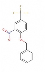 1-(benzyloxy)-2-nitro-4-(trifluoromethyl)benzene