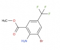 methyl 2-amino-3-bromo-5-(trifluoromethyl)benzoate