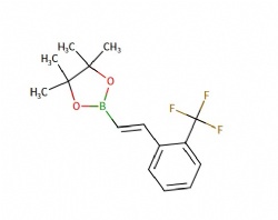 (E)-4,4,5,5-tetramethyl-2-(2-(trifluoromethyl)styryl)-1,3,2-dioxaborolane