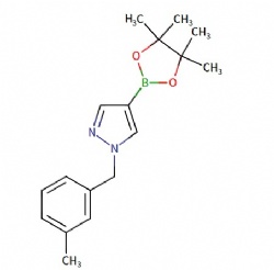 1-(3-methylbenzyl)-4-(4,4,5,5-tetramethyl-1,3,2-dioxaborolan-2-yl)-1H-pyrazole