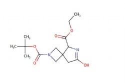 2-(tert-butyl) 5-ethyl 7-oxo-2,6-diazaspiro[3.4]octane-2,5-dicarboxylate