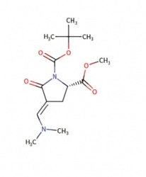 1-(tert-butyl) 2-methyl (S,E)-4-((dimethylamino)methylene)-5-oxopyrrolidine-1,2-dicarboxylate