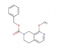 benzyl 8-methoxy-3,4-dihydro-2,7-naphthyridine-2(1H)-carboxylate