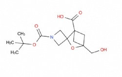 1-(tert-butoxycarbonyl)-4'-(hydroxymethyl)-3'-oxaspiro[azetidine-3,2'-bicyclo[2.1.1]hexane]-1'-carboxylic acid