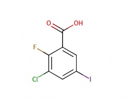 3-chloro-2-fluoro-5-iodobenzoic acid