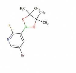 5-bromo-2-fluoro-3-(4,4,5,5-tetramethyl-1,3,2-dioxaborolan-2-yl)pyridine