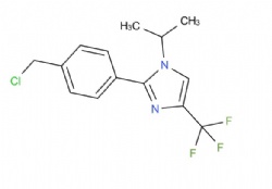 2-(4-(chloromethyl)phenyl)-1-isopropyl-4-(trifluoromethyl)-1H-imidazole