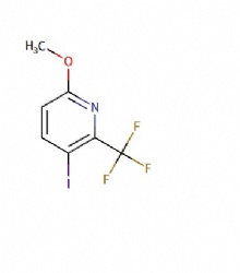 3-iodo-6-methoxy-2-(trifluoromethyl)pyridine