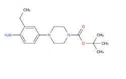 tert-butyl 4-(4-amino-3-ethylphenyl)piperazine-1-carboxylate