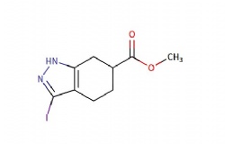 methyl 3-iodo-4,5,6,7-tetrahydro-1H-indazole-6-carboxylate