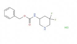 benzyl (5,5-difluoropiperidin-3-yl)carbamate hydrochloride