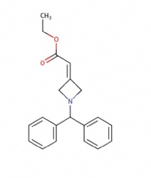 ethyl 2-(1-benzhydrylazetidin-3-ylidene)acetate