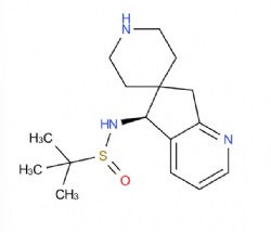 (R)-N-((S)-5,7-dihydrospiro[cyclopenta[b]pyridine-6,4'-piperidin]-5-yl)-2-methylpropane-2-sulfinamide