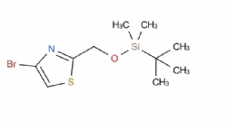 4-bromo-2-(((tert-butyldimethylsilyl)oxy)methyl)thiazole