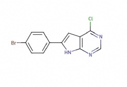 6-(4-bromophenyl)-4-chloro-7H-pyrrolo[2,3-d]pyrimidine