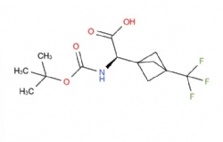 (2R)-2-{[(tert-butoxy)carbonyl]amino}-2-[3-(trifluoromethyl)bicyclo[1.1.1]pentan-1-yl]acetic acid