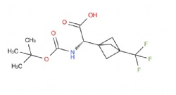 (2S)-2-{[(tert-butoxy)carbonyl]amino}-2-[3-(trifluoromethyl)bicyclo[1.1.1]pentan-1-yl]acetic acid