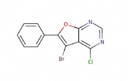 5-bromo-4-chloro-6-phenylfuro[2,3-d]pyrimidine