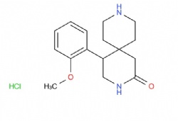 5-(2-methoxyphenyl)-3,9-diazaspiro[5.5]undecan-2-one hydrochloride