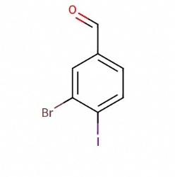 3-bromo-4-iodobenzaldehyde