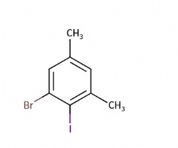 1-bromo-2-iodo-3,5-dimethylbenzene