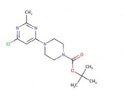 tert-butyl 4-(6-chloro-2-methylpyrimidin-4-yl)piperazine-1-carboxylate