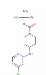 tert-butyl 4-((6-chloropyrimidin-4-yl)amino)piperidine-1-carboxylate