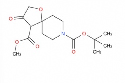 8-(tert-butyl) 4-methyl 3-oxo-1-oxa-8-azaspiro[4.5]decane-4,8-dicarboxylate