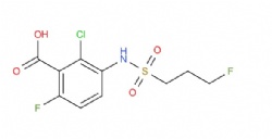 2-chloro-6-fluoro-3-((3-fluoropropyl)sulfonamido)benzoic acid