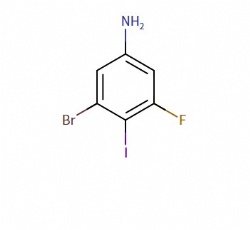 3-bromo-5-fluoro-4-iodoaniline