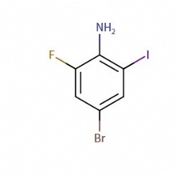 4-bromo-2-fluoro-6-iodoaniline