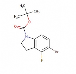 tert-butyl 5-bromo-4-fluoroindoline-1-carboxylate