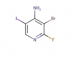 3-bromo-2-fluoro-5-iodopyridin-4-amine