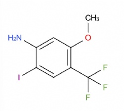 2-iodo-5-methoxy-4-(trifluoromethyl)aniline