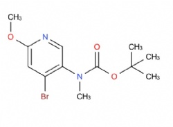 tert-butyl (4-bromo-6-methoxypyridin-3-yl)(methyl)carbamate