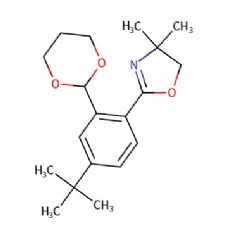 2-(4-(tert-butyl)-2-(1,3-dioxan-2-yl)phenyl)-4,4-dimethyl-4,5-dihydrooxazole