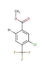 methyl 2-bromo-5-chloro-4-(trifluoromethyl)benzoate