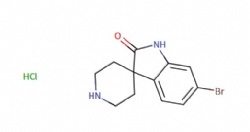 6-bromo-1,2-dihydrospiro[indole-3,4'-piperidine]-2-one hydrochloride